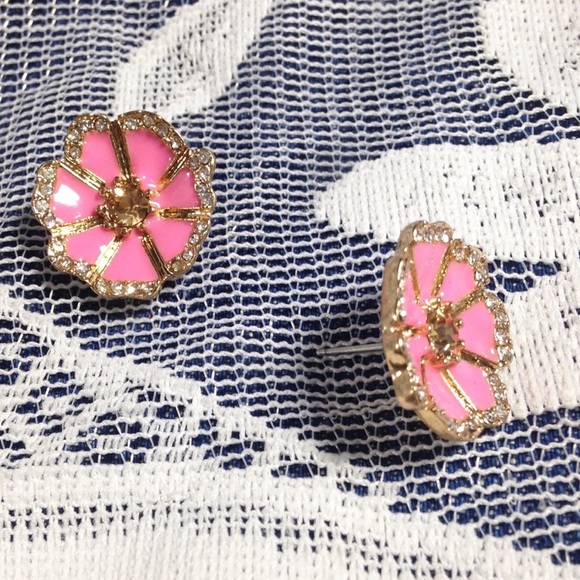 3 items free shipping Kate spade flower earrings - Picture 2 of 5